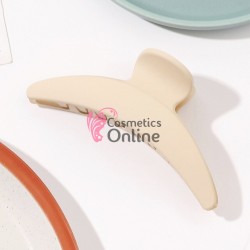 Clama pentru prins parul tip cleste CLM007FF Crem mat